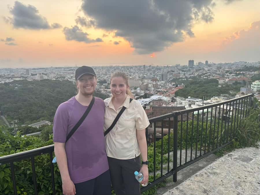 Okinawa: Afternoon Cycling Tour with Local Guide - Shuri Castle Park, stone walls, and sacred places
