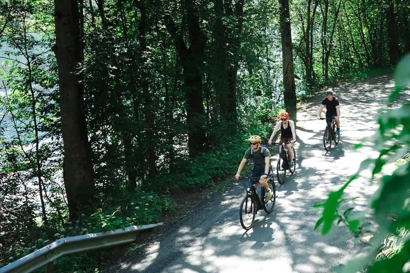 Olden: Guided e-bike tour - Starting beside the cruise dock