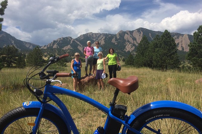 Original eBike Tour - Best of Boulder - guided Bike Tour - Cruising Through CU Boulder and Folsom Field