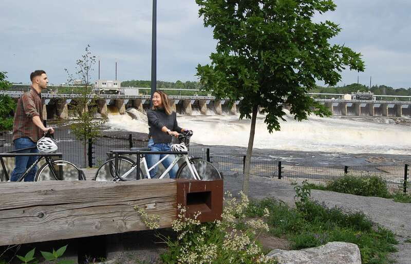 Ottawa 200th Anniversary Guided Bike Tour - Chaudière Falls brings industrial history