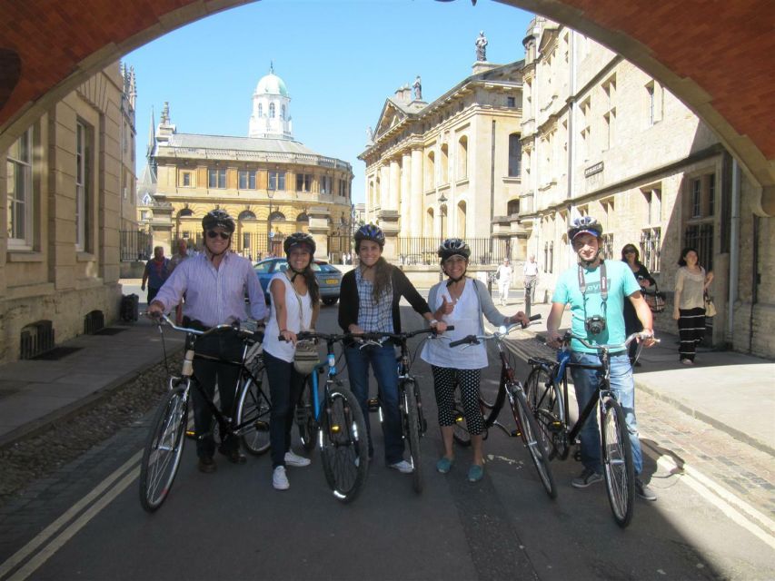 Oxford: City Bike Tour with Student Guide - Who should book this Oxford bike tour?