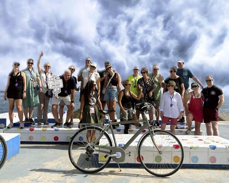 Palermo: Guided Bike Tour with Street Food Tasting - Crossing the Cassaro toward San Francesco