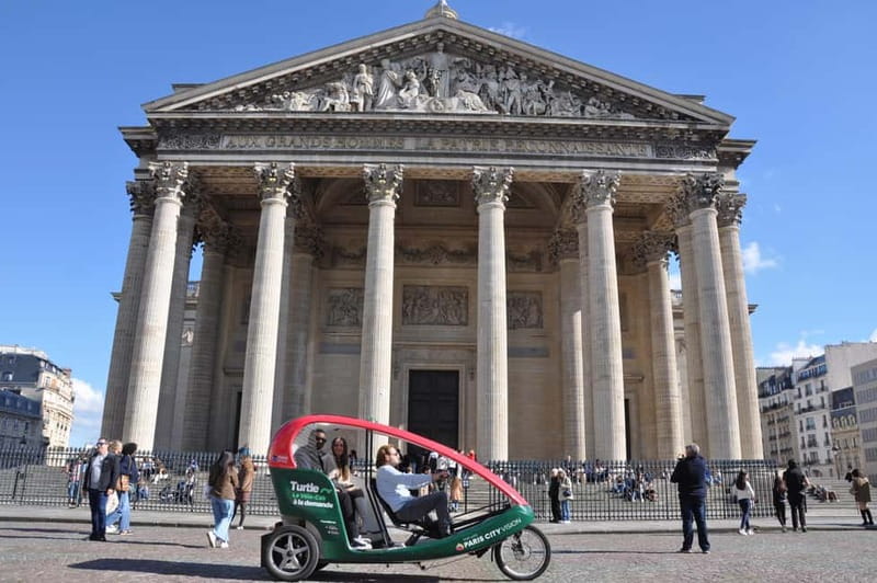 Paris: 2 hours Emily Tour in a Private Rickshaw bike - Starting beside the Saint-Michel Fountain