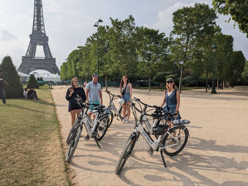 Paris: Afternoon E-Bike Guided Small Group Tour - Key points to know before you book