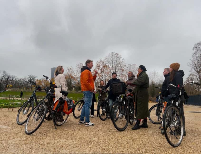 Paris: Off the Beaten Path City Secrets Bike Tour - Luxembourg Gardens, with a useful pause