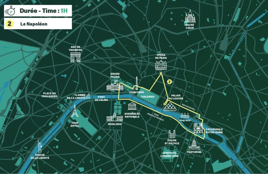 Paris : Private guided tour in Rickshaw bike - Napoléon - Commentary, languages, and guide quality