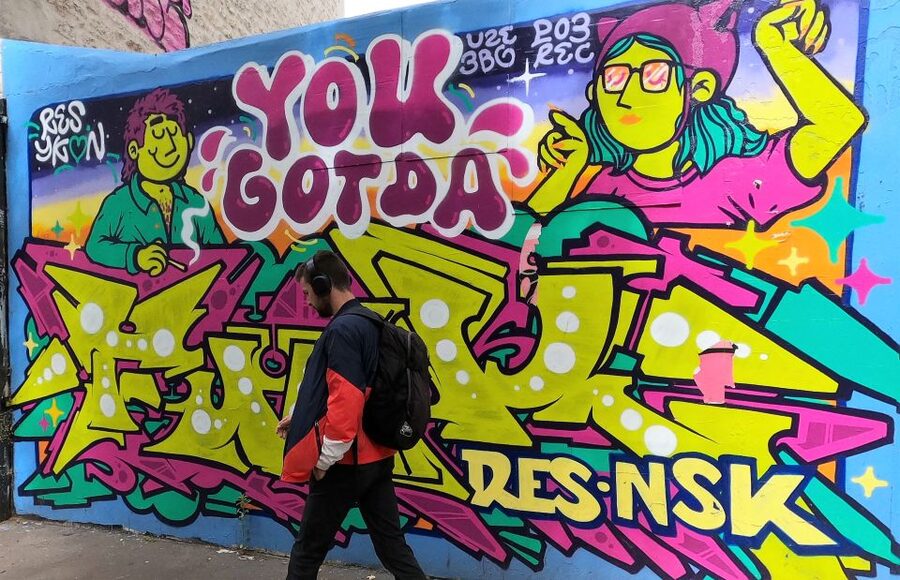 Paris: Street Art Open-Air Museum Bike Tour - Station F and the coffee break