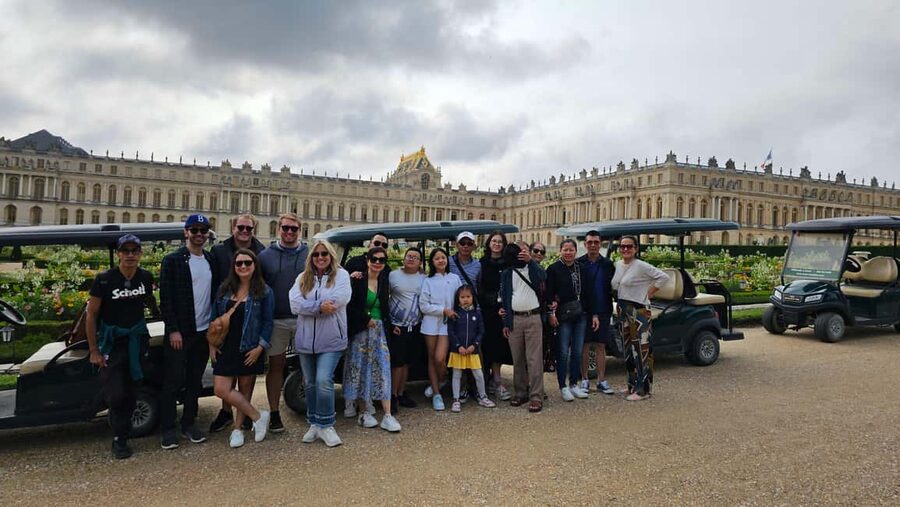 Paris: Versailles Golf Cart & Bike Tour with Palace Entry - Key points to know before booking