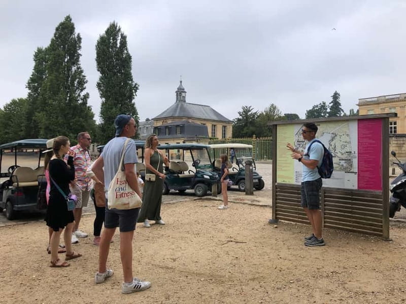 Paris: Versailles Golf Cart & Bike Tour with Palace Entry - The Grand Trianon and the long ride back