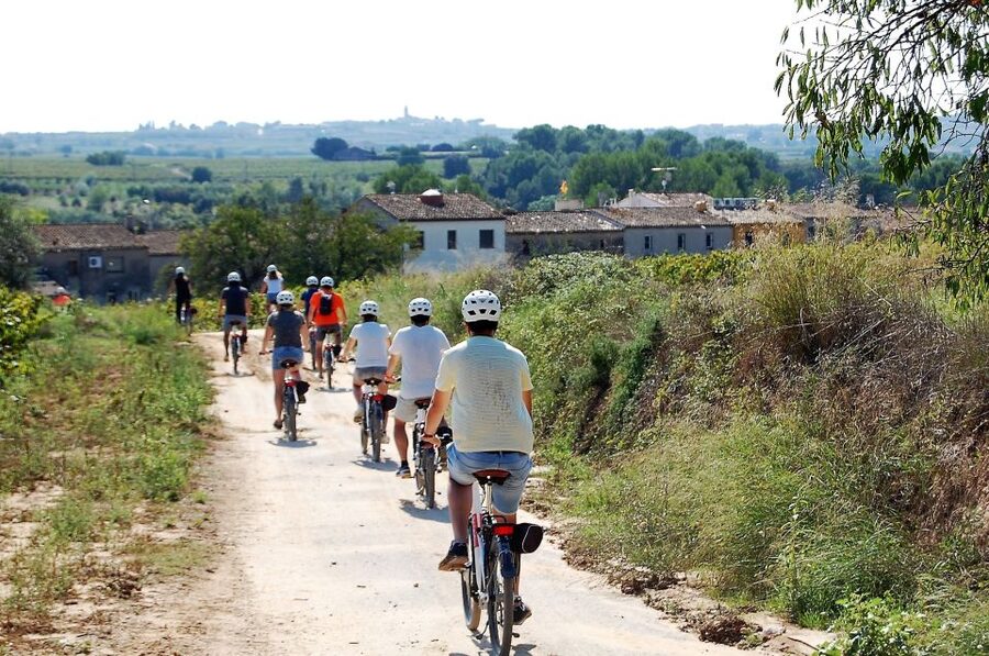 Penedès/BCN: Self-Guided eBike Tour with guided Winery Visit - Returning to the station at your own speed