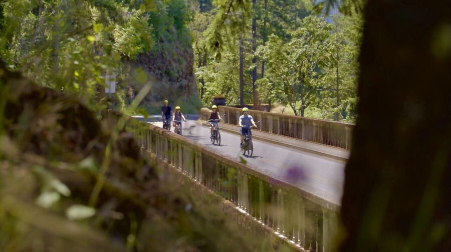 Portland: E-Bike Tour at Multnomah Falls - Multnomah Falls deserves the longest stop