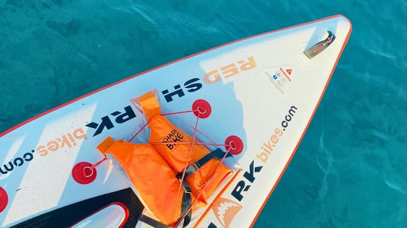 Porto Torres: rent a water bike - Pedaling along Balai’s clear sea
