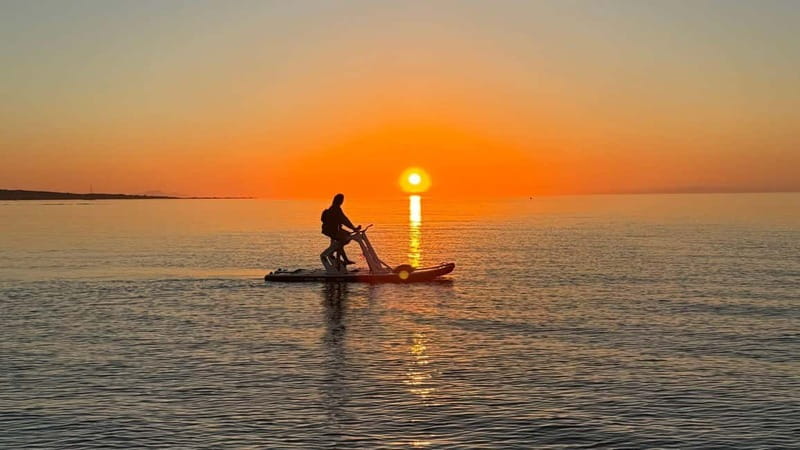 Porto Torres: rent a water bike - The Aragonese towers from the water
