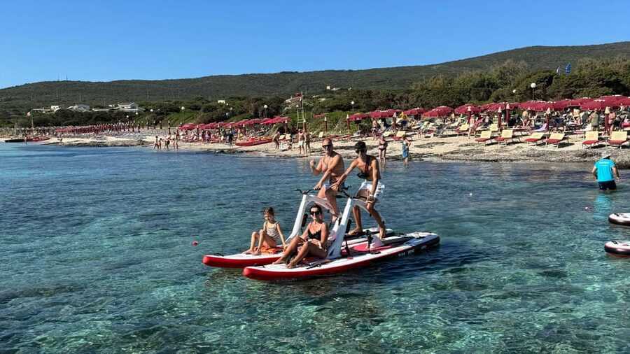 Porto Torres: rent a water bike - Wind, waves, and the limits of the plan