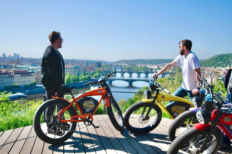 Prague: 10 Must-See Landmarks & Viewpoints on E-Bike Tour - Charles Bridge and the quieter corners of Lesser Town