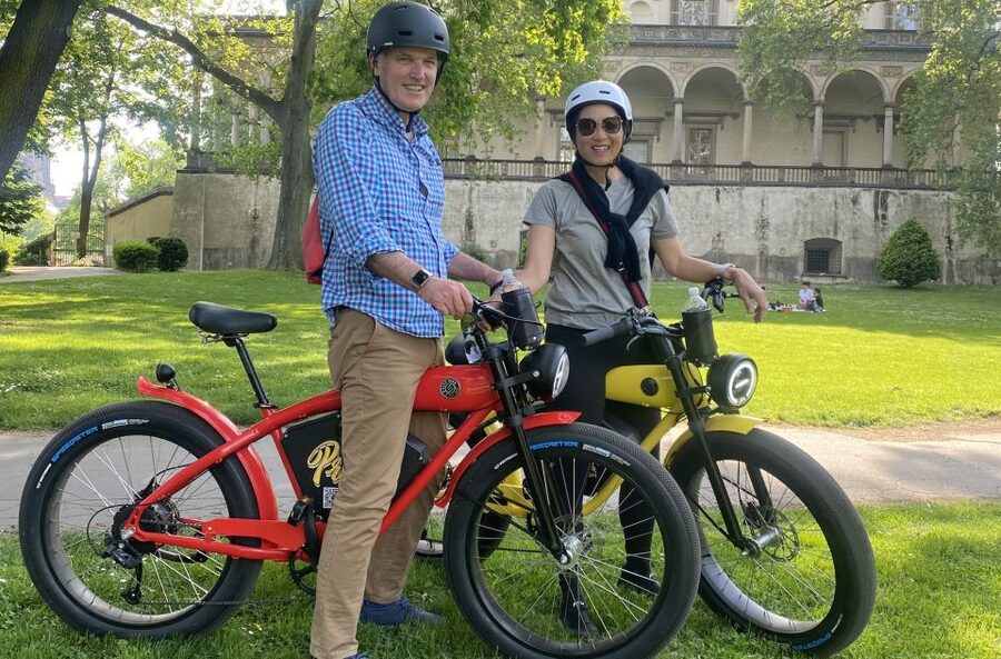 Prague: 10 Must-See Landmarks & Viewpoints on E-Bike Tour - Rudolfinum, Charles University, and the Jewish Quarter