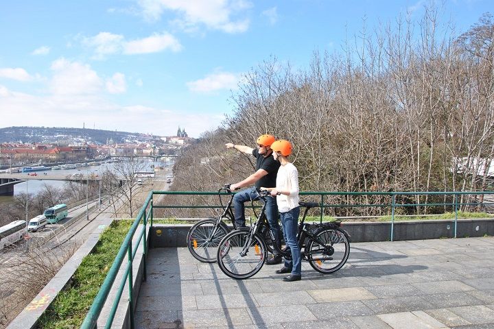Prague 3-Hour Sightseeing Tour by Electric Bike - Old Town Square, the Jewish Quarter, and the Vltava