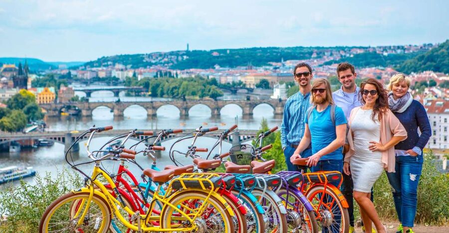 Prague: 7 Best Viewpoints of Prague E-Bike Tour - Key points at a glance