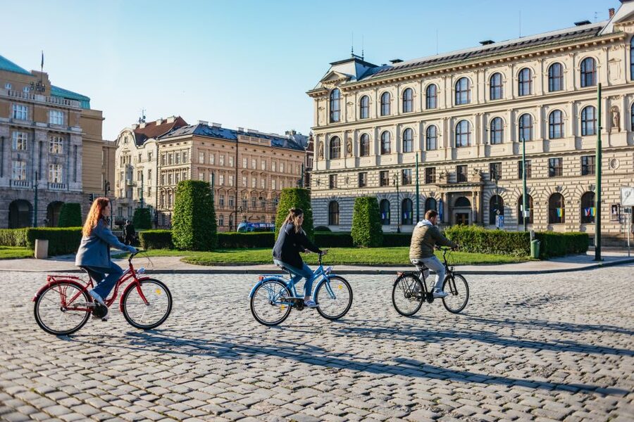 Prague: Complete Bike Tour - The Jewish Quarter adds difficult and important context