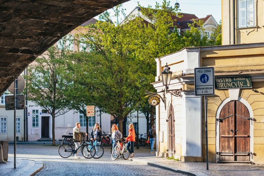 Prague: Complete Bike Tour - Charles Bridge and Charles IV bring the city together