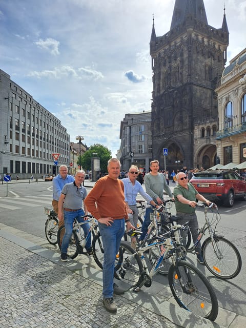 Prague E-Bike City Ride tour : 2hrs - Key points to know before you ride