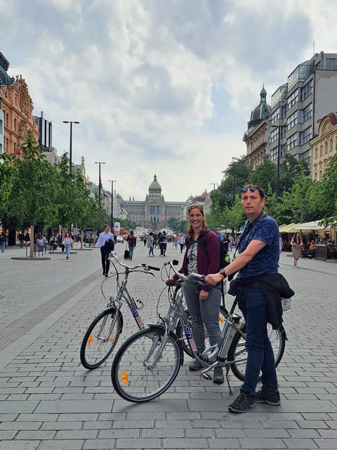 Prague E-Bike City Ride tour : 2hrs - Josefov adds a quieter, more serious stop