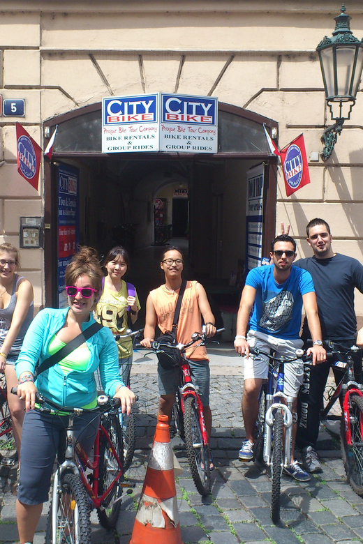 Prague E-Bike City Ride tour : 2hrs - Old Town Square gives you the big picture