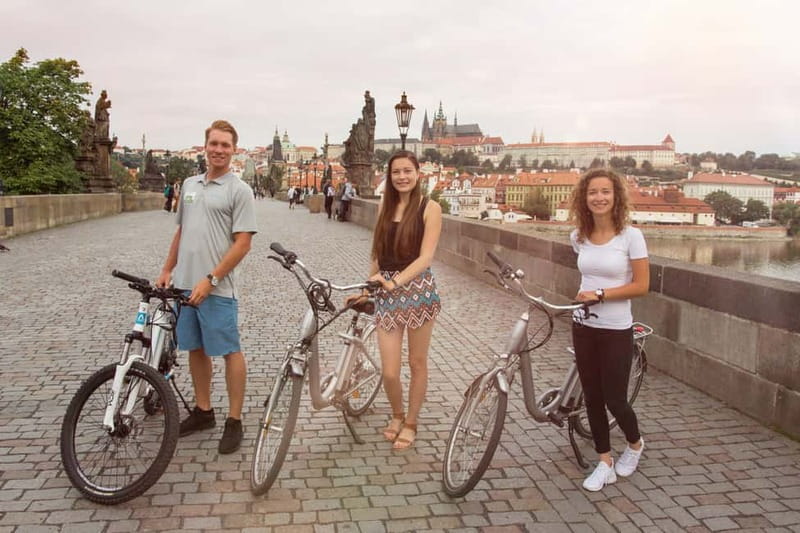 Prague: E-Bike or E-Scooter Tour with A Local Guide - Prague Castle, Queen Anne’s Summer Palace, and Strahov