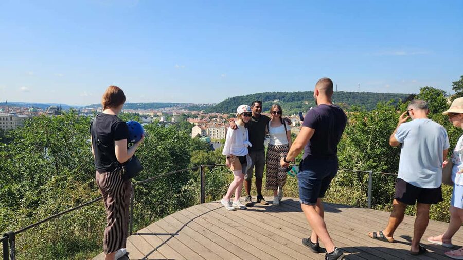 Prague: Heart of Prague Electric Tricycle Scooter Tour - What the guides add