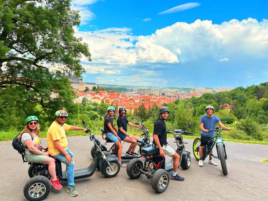 Prague: Heart of Prague Electric Tricycle Scooter Tour - Starting near the Japanese Embassy