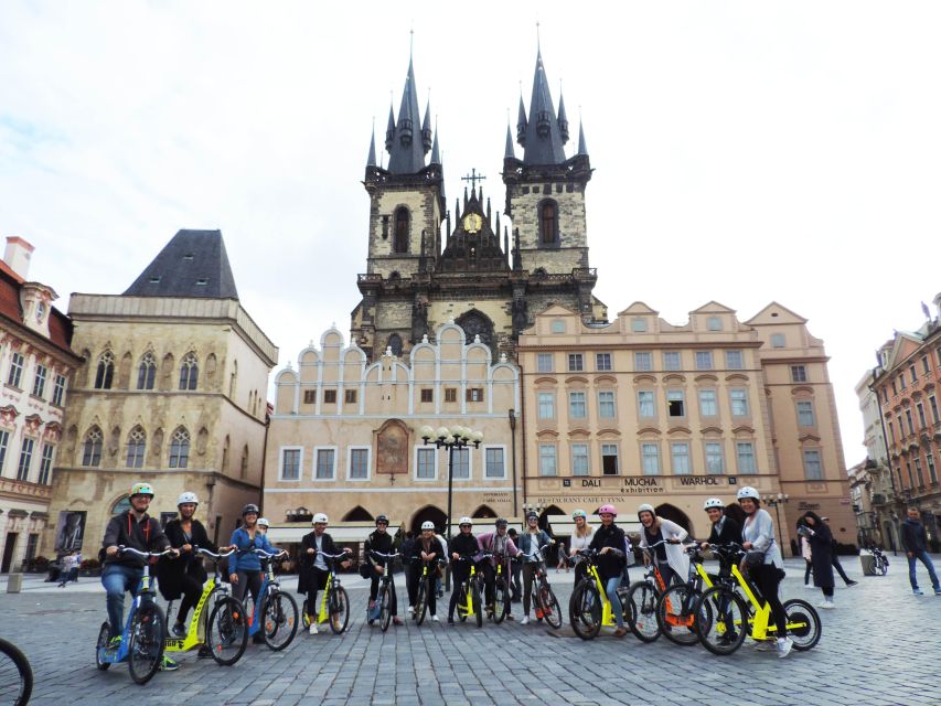 Prague: Highlights Tour on e-Scooter or eBike - Charles Bridge Without a Long Walk