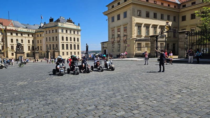 Prague: Panoramic Viewpoints Guided Electric Tricycle Tour - Who should book this Prague tour?