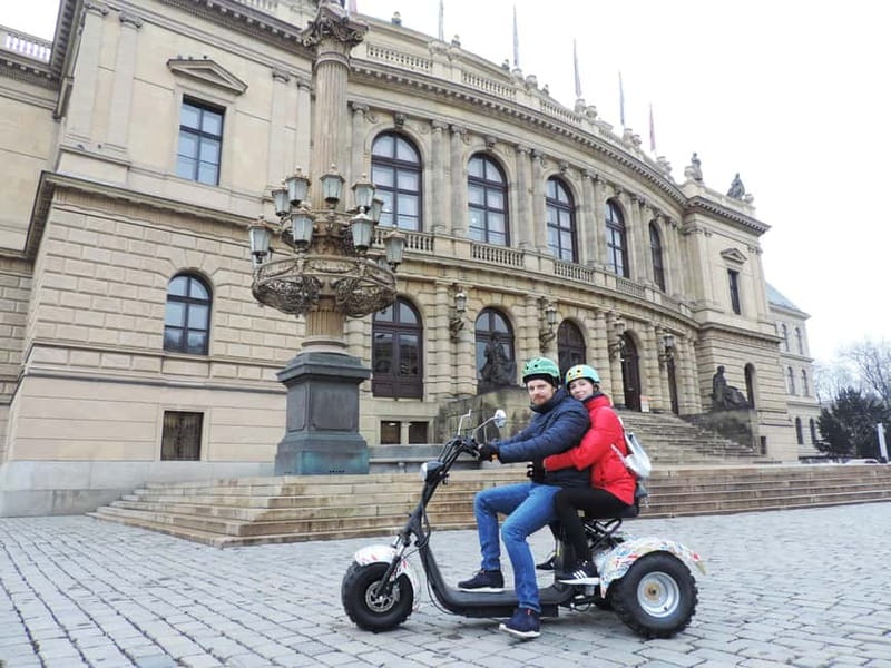 Prague: Panoramic Viewpoints Guided Electric Tricycle Tour - What the guides add to the ride