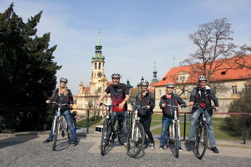 Prague: Small Group or Private Bike City Tour - Lesser Town, the Lennon Wall, and Kampa Island