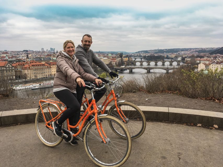 Prague: Small Group or Private Bike City Tour - Charles Bridge, Kafka Museum, and Rudolfinum
