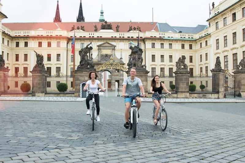 Prague: Small Group or Private E-Bike City Tour - Strahov Monastery and Petřín Hill