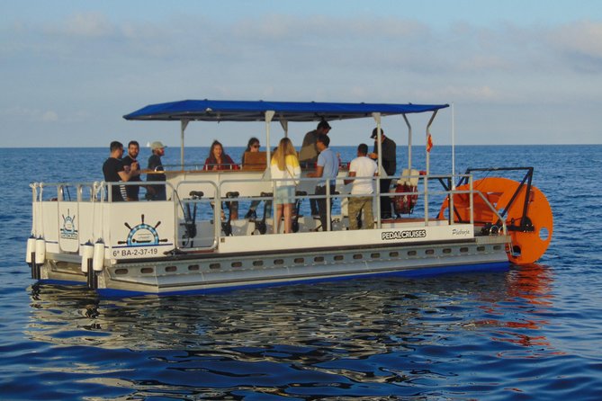 Private Boat rental - Pedal Cruises Barcelona - Cycle Boat - Barcelona from offshore