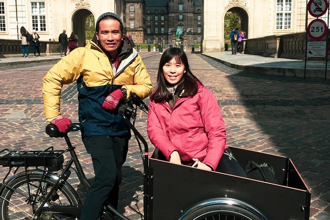 Private Copenhagen Family Cargo Bike Tour – Winter Adventure - CopenHill and the final city view