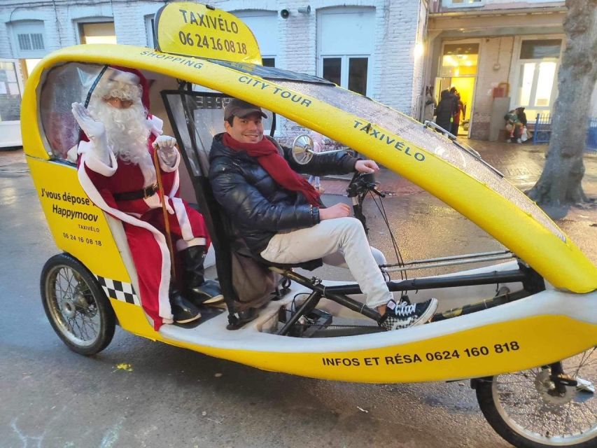 Private guided tour by electric bike taxi - Belfries, the Fine Arts Museum, and Lille’s civic face