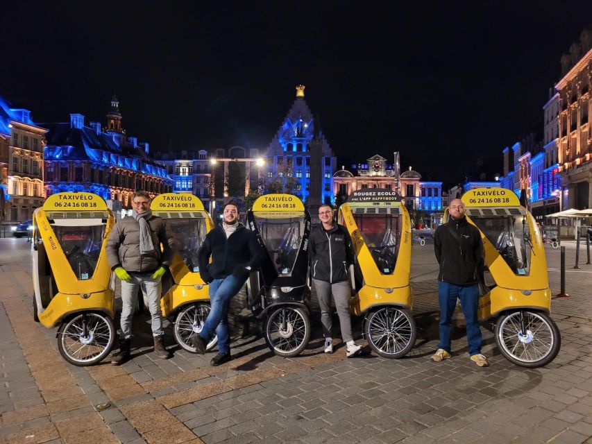 Private guided tour by electric bike taxi - Who will enjoy this Lille experience most?