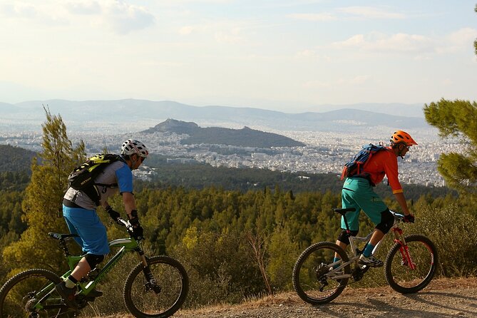 Private Mountain Bike,Trail Ride Tour of Mount Ymittos, Athens. - What the Ymittos trails feel like