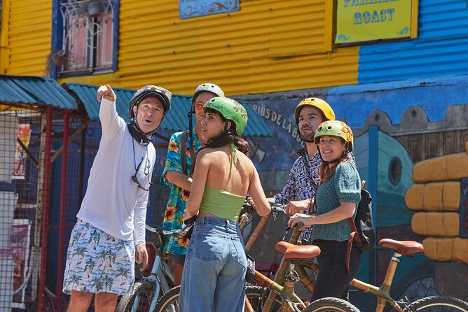Private Off the Beaten Path: Hidden Urban Art Bike Tour - La Boca Beyond the Famous Caminito