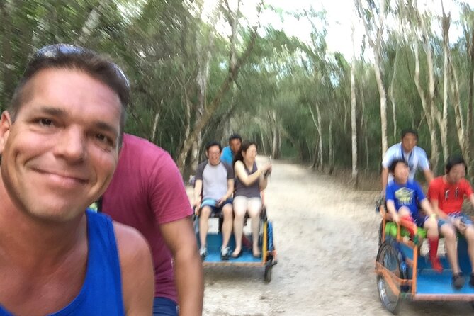 Private Tour: Coba Ruins by Bike, Tulum Ruins by Boat and Swim in a Cenote - Tulum by boat gives the ruins a new angle