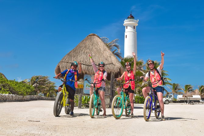 Punta Sur Eco Beach Park Electric Bike Tour in Cozumel - Guides, group size, and service