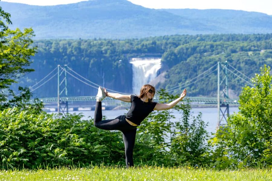 Quebec City: Ile d'Orléans Guided E-Bike Tour with Tastings - The final terrace stop