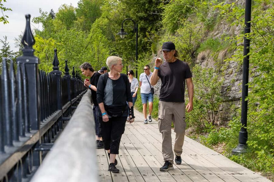 Quebec City: Montmorency Falls and Microbrewery eBike Tour - Following the Corridor du Littoral beside the St. Lawrence