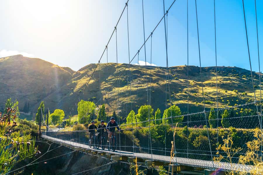 Queenstown: Self-Guided Bike Ride on the Arrow Bridges Trail - The Gibbston Wine Valley finish