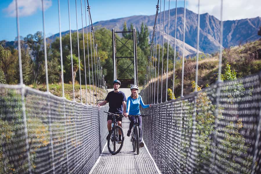 Queenstown: Self-Guided Bike Ride on the Arrow Bridges Trail - Arrowtown to the first bridge