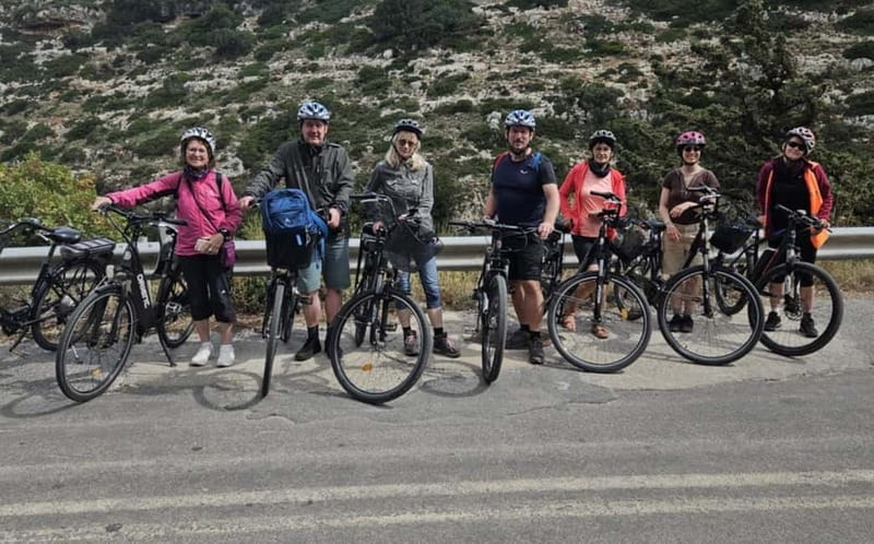 Rethymno: Guided e-Bike Tour on Mili Gorge and Soft Drinks - Starting beside Rethymno’s waterfront