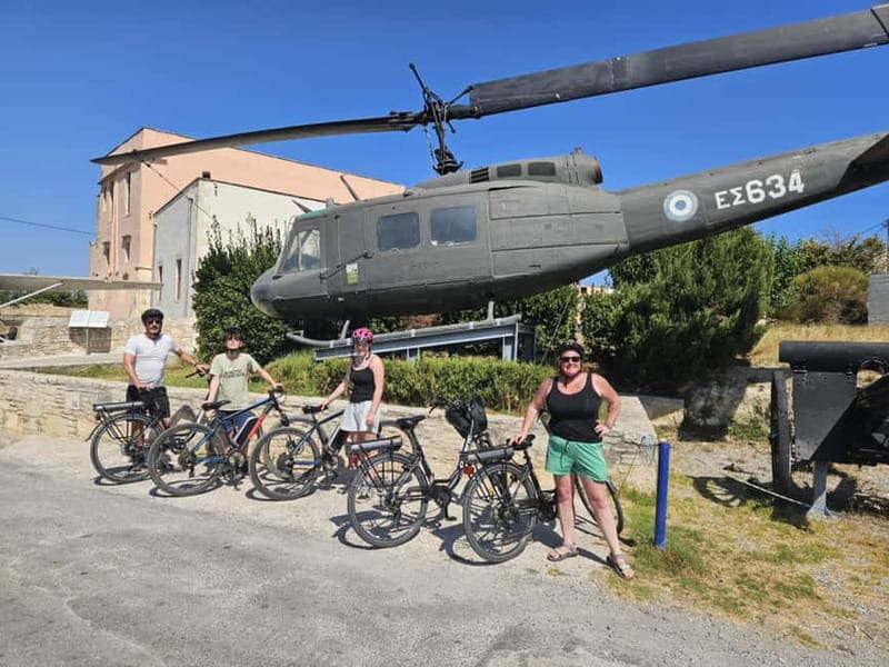 Rethymno: Guided e-Bike Tour on Mili Gorge and Soft Drinks - Roussospiti, the balcony above Rethymno